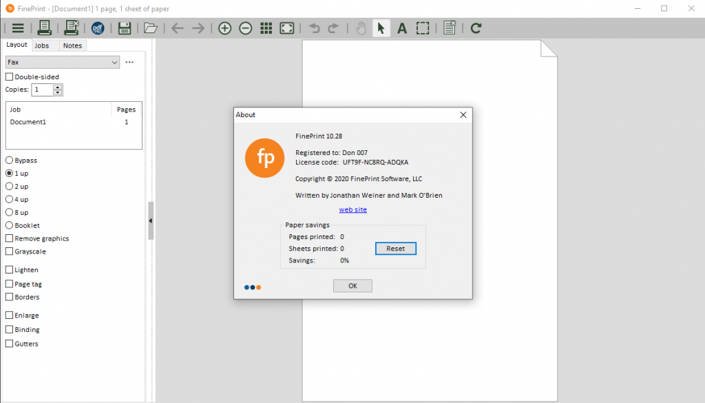FinePrint 11.41 download the new version for windows