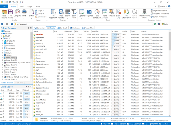 folder size monitoring tool